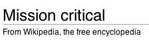Mission_critical Mission_critical
