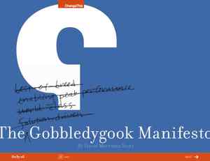 Gobbledygook_manifesto