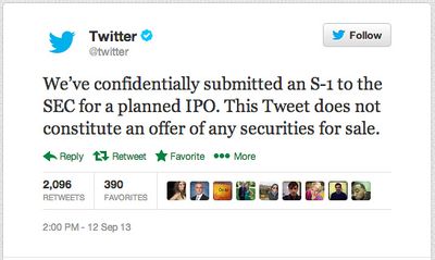 Twitter IPO