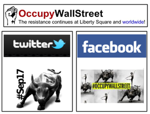 Occupy wall street logo mess
