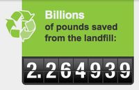 Landfill savings