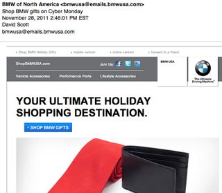 BMW email BMW email