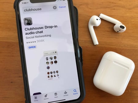 Clubhouse audio app