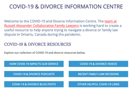 Covid 19 Divorce Information Centre
