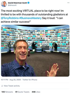 David Meerman Scott at Virtual Business Mastery