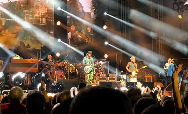 Photo of Dead and Company on January 17, 2019 in Riviera Maya, Mexico by David Meerman Scott 