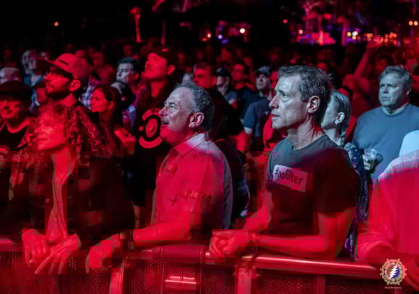 David at the Dead & Company concert in Mexico in January 2019