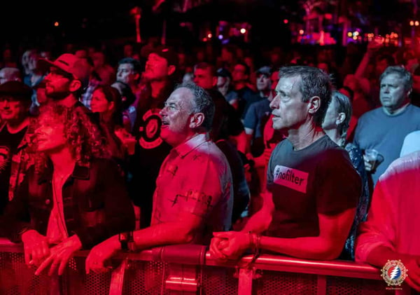 David at the Dead & Company concert in Mexico in January 2019