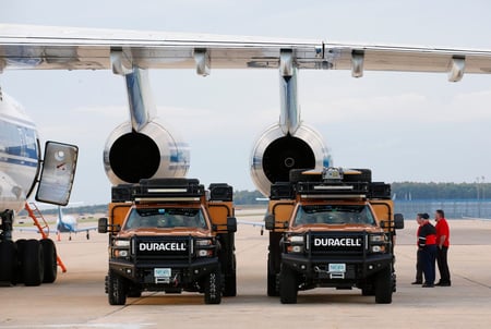 Duracell airlift