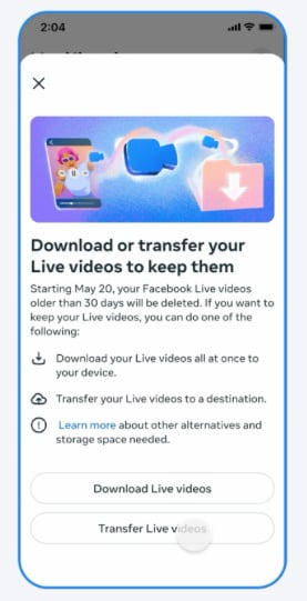 Facebook Live download
