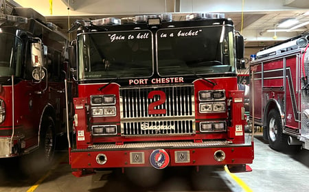 Harry Howard hook and ladder truck