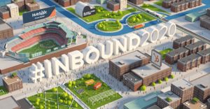 Inbound 2020 hashtag