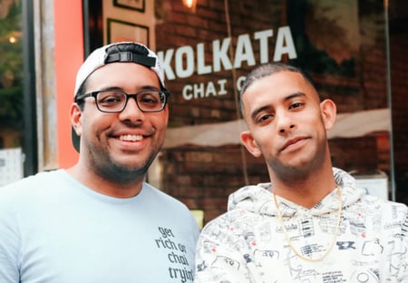 Kolkata Chai Ani and Ayan