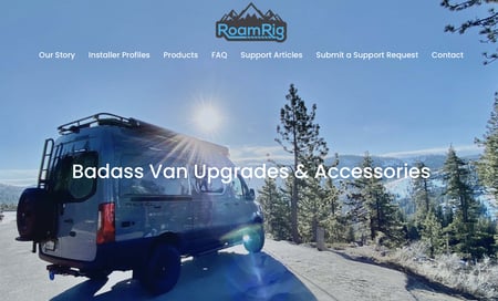 RoamRig van conversions