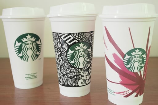 Starbucks White Cup Contest designs