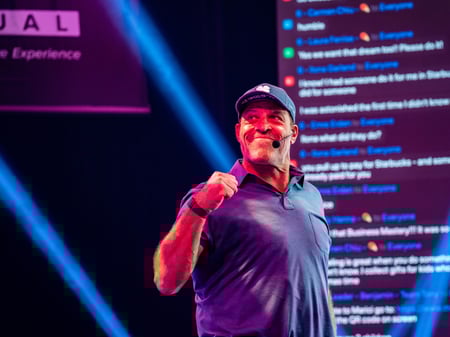 Tony Robbins at Business Mastery