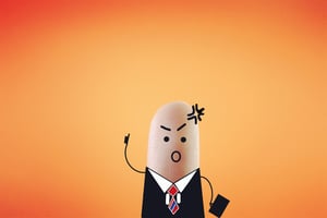 angry boss