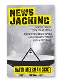 sampul buku Newsjacking karya David Meerman Scott