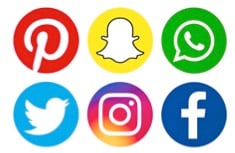 social share buttons