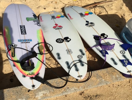 surfboards