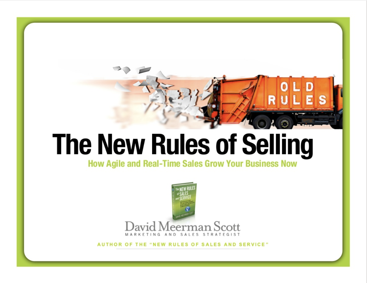 The New Rules of Selling